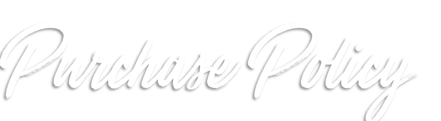 Purchase Policy